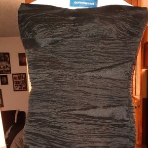 Beautiful Black Scrunchy Dress Size M